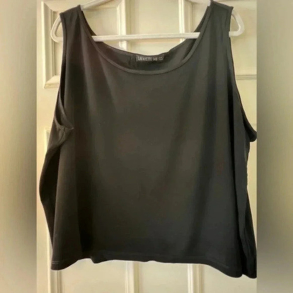 Lafayette 148 Black Tank… Size 22w